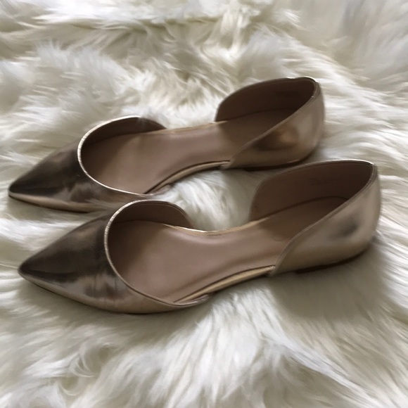 Aldo Shoes - ALDO Gold D’orsay Flats